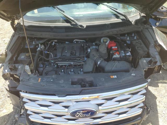 1FM5K8D89JGC89849 - 2018 FORD EXPLORER XLT Սև լուսանկար 12