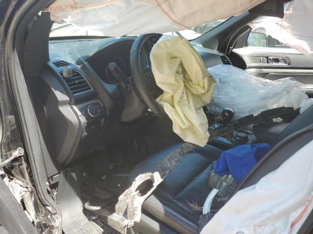 1FM5K8D89JGC89849 - 2018 FORD EXPLORER XLT Սև լուսանկար 8