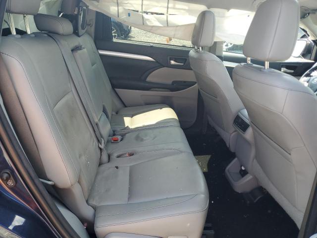 5TDJKRFH3GS302681 - 2016 TOYOTA HIGHLANDER XLE BLUE photo 11