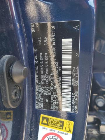 5TDJKRFH3GS302681 - 2016 TOYOTA HIGHLANDER XLE BLUE photo 14