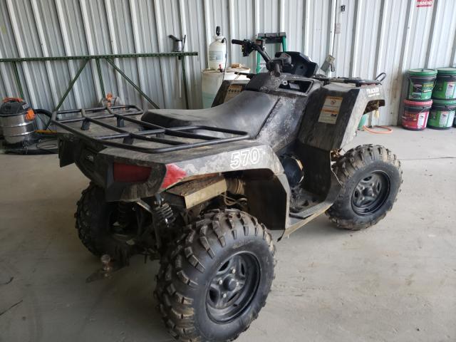 4UF50ATV8LT201837 - 2020 TRAC 570 GREEN photo 4