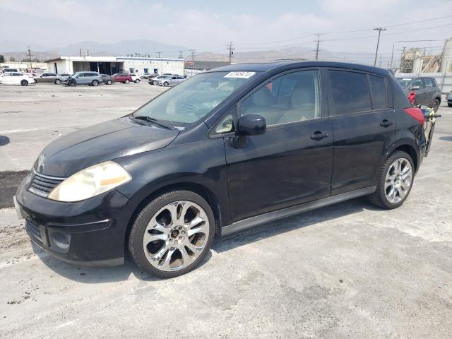 3N1BC13E27L391634 - 2007 NISSAN VERSA S BLACK photo 1