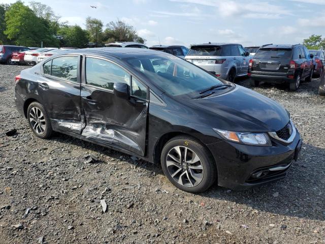2HGFB2F96DH520521 - 2013 HONDA CIVIC EXL 黑色 照片 4