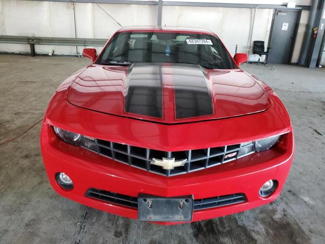 2G1FB1EV4A9105865 - 2010 CHEVROLET CAMARO LT RED photo 5