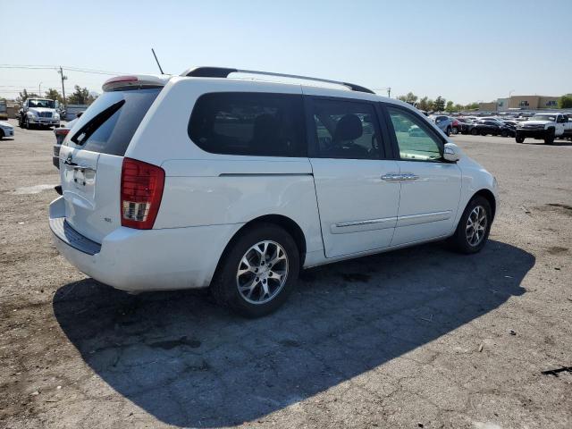 KNDMH4C77E6547863 - 2014 KIA SEDONA EX WHITE photo 3