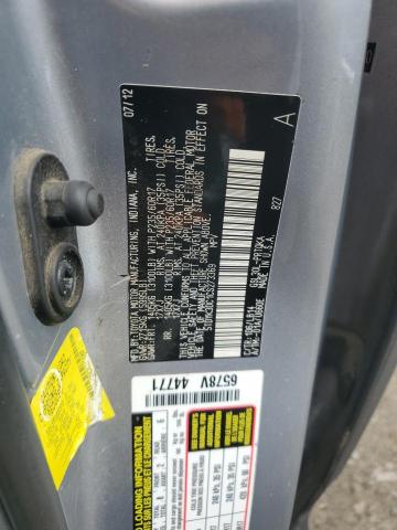 5TDYK3DC1CS273369 - 2012 TOYOTA SIENNA XLE SILVER photo 12