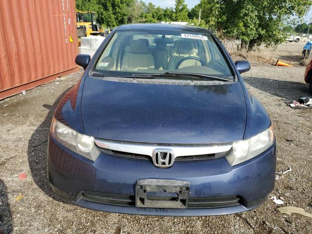 1HGFA16836L022643 - 2006 HONDA CIVIC EX BLUE photo 5