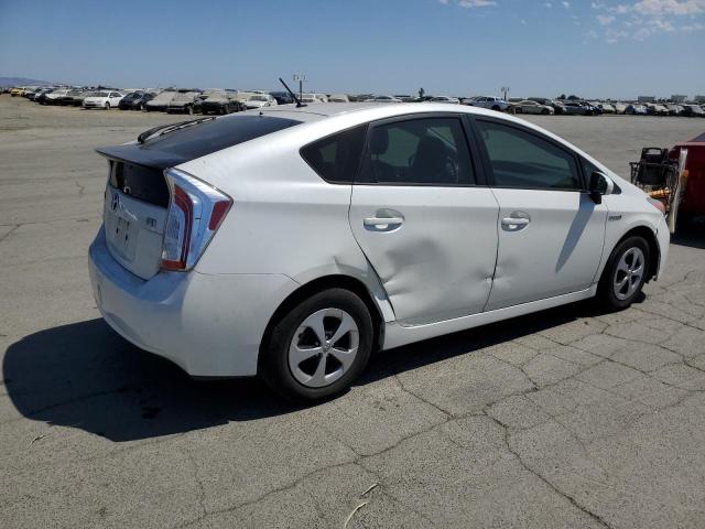 JTDKN3DU2F1998857 - 2015 TOYOTA PRIUS თეთრი ფოტო 3