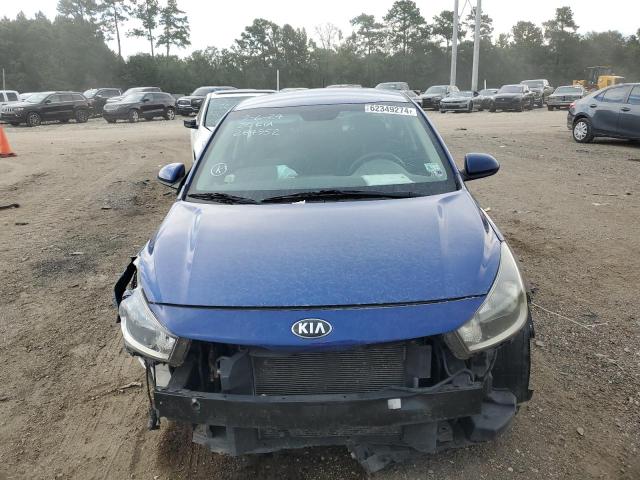 3KPA24ADXLE284952 - 2020 KIA RIO LX BLUE photo 5