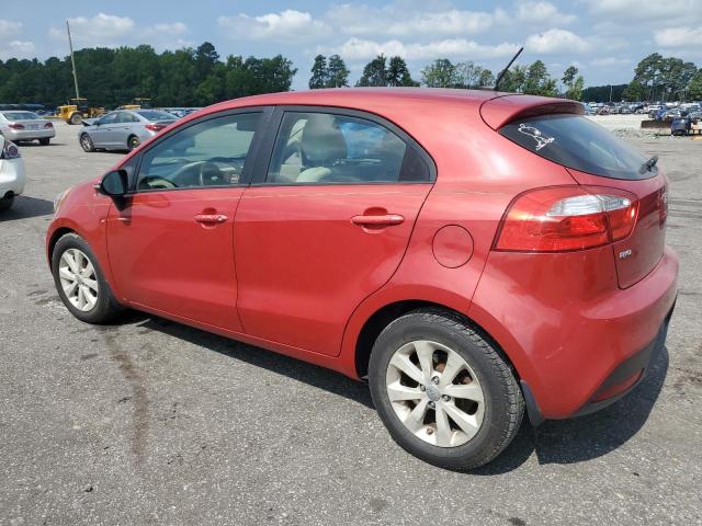 KNADN5A31D6240974 - 2013 KIA RIO EX RED photo 2