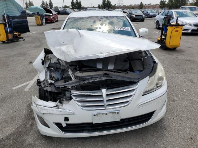 KMHGC4DD3DU228546 - 2013 HYUNDAI GENESIS 3.8L WHITE photo 5