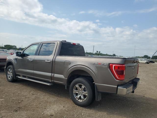 1FTFW1E55NFC21472 - 2022 FORD F150 SUPERCREW GRAY photo 2