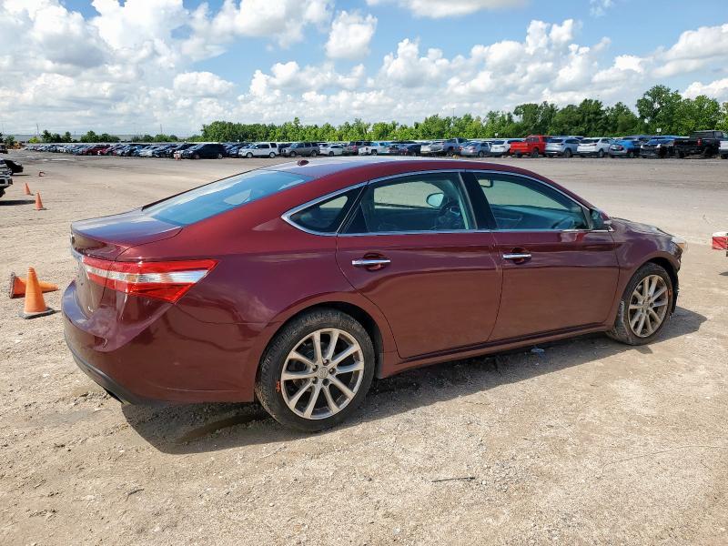4T1BK1EB6DU014773 - 2013 TOYOTA AVALON BASE MAROON photo 3