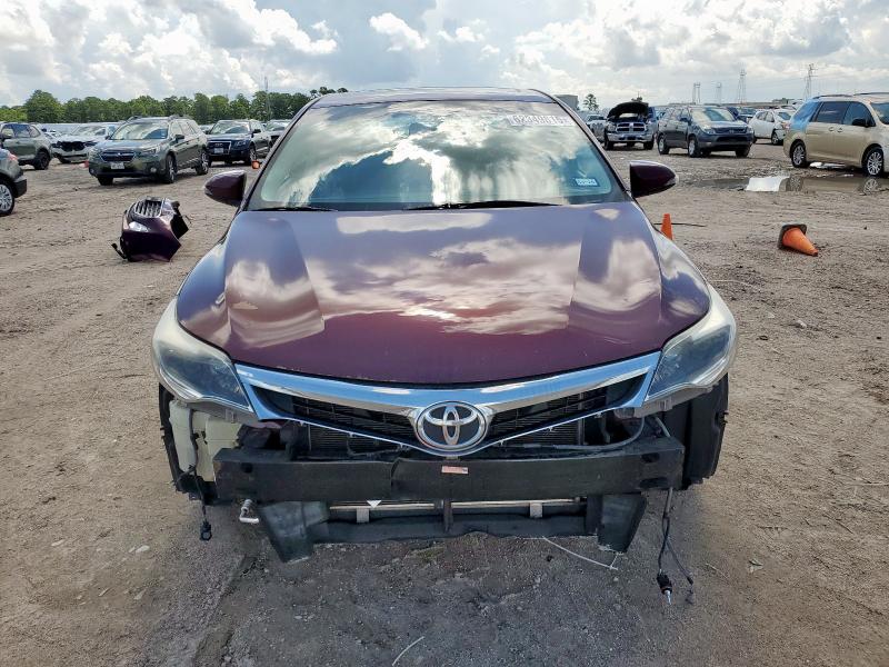 4T1BK1EB6DU014773 - 2013 TOYOTA AVALON BASE MAROON photo 5
