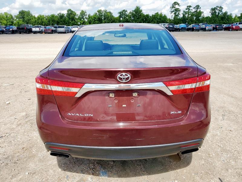 4T1BK1EB6DU014773 - 2013 TOYOTA AVALON BASE MAROON photo 6