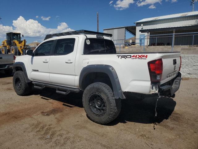 3TMCZ5ANXKM234186 - 2019 TOYOTA TACOMA DOUBLE CAB WHITE photo 2
