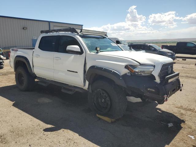 3TMCZ5ANXKM234186 - 2019 TOYOTA TACOMA DOUBLE CAB WHITE photo 4