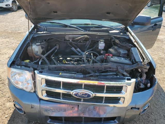 1FMCU0D75BKB30500 - 2011 FORD ESCAPE XLT BLUE photo 12