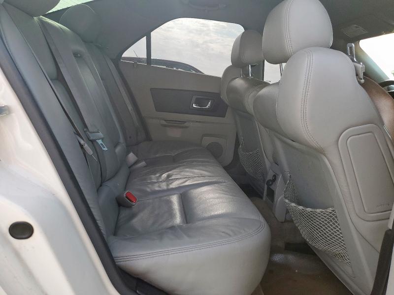 1G6DM57T060190090 - 2006 CADILLAC CTS WHITE photo 10