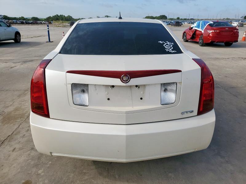 1G6DM57T060190090 - 2006 CADILLAC CTS WHITE photo 6