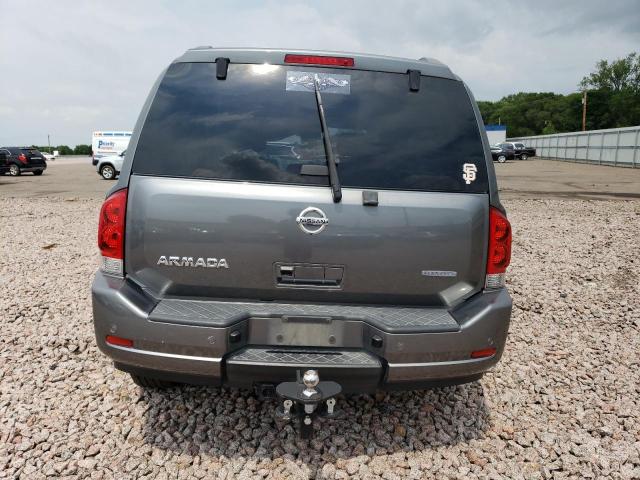 5N1BA0ND4FN618382 - 2015 NISSAN ARMADA SV GRAY photo 6