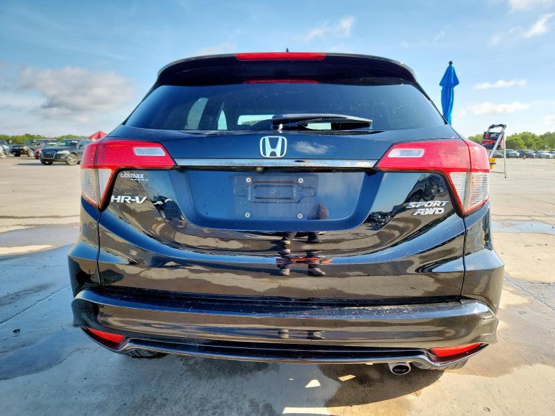 3CZRU6H18NM703307 - 2022 HONDA HR-V SPORT BLACK photo 6