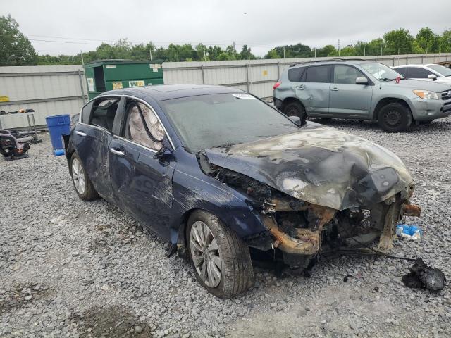 1HGCR2F87DA218241 - 2013 HONDA ACCORD EXL 蓝色 照片 4