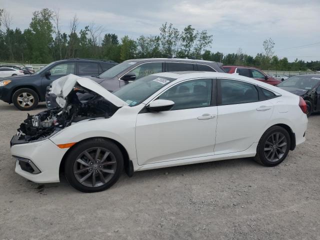 19XFC1F71LE206192 - 2020 HONDA CIVIC EXL WHITE photo 1