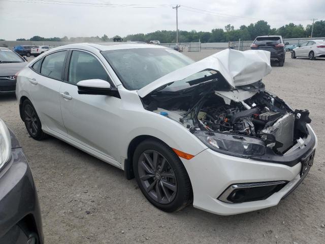 19XFC1F71LE206192 - 2020 HONDA CIVIC EXL WHITE photo 4