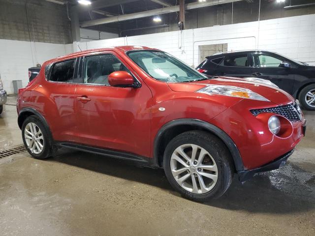 JN8AF5MV5CT126822 - 2012 NISSAN JUKE S RED photo 4