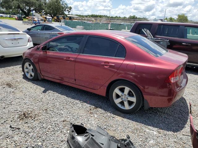 1HGFA16867L086175 - 2007 HONDA CIVIC EX BURGUNDY photo 2