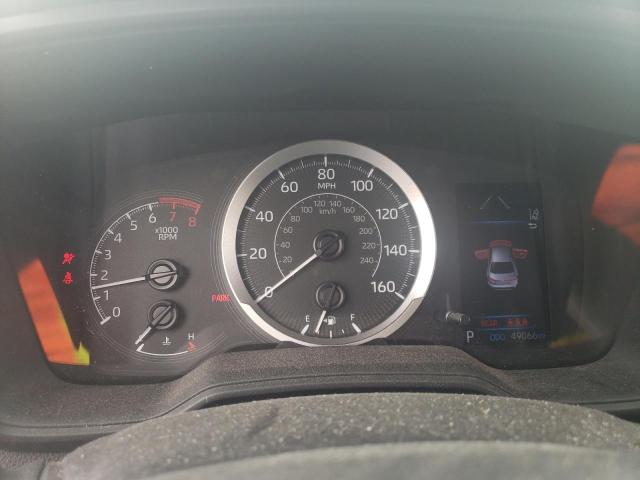 5YFEPMAE1MP204594 - 2021 TOYOTA COROLLA LE ნაცრისფერი ფოტო 9