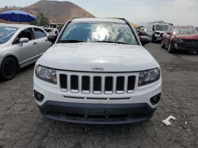 1C4NJDAB6ED820349 - 2014 JEEP COMPASS SPORT WHITE photo 5