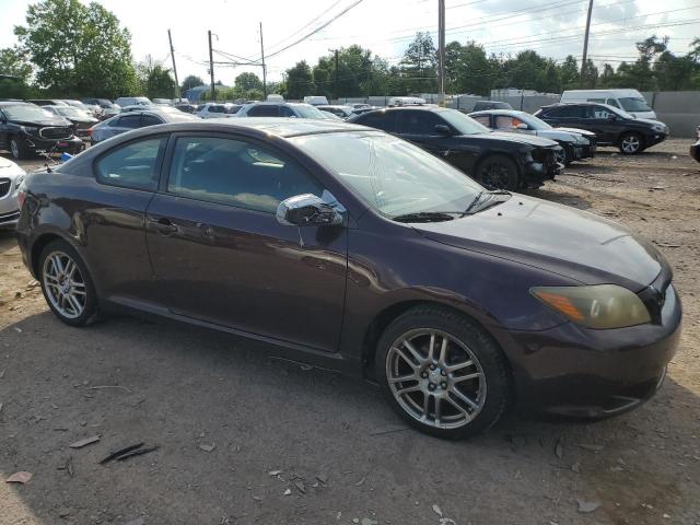 JTKDE167280256559 - 2008 TOYOTA SCION TC Bənövşəyi foto 4