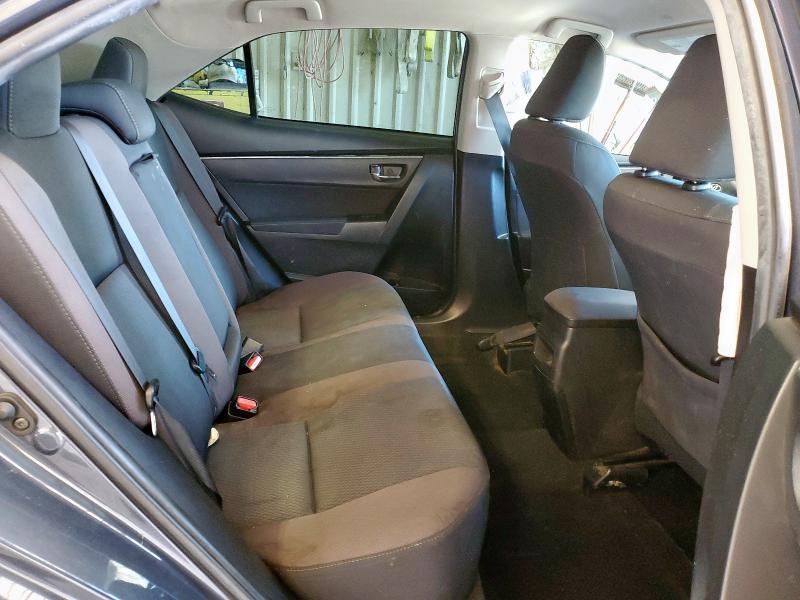 5YFBURHE6KP892765 - 2019 TOYOTA COROLLA L GRAY photo 10