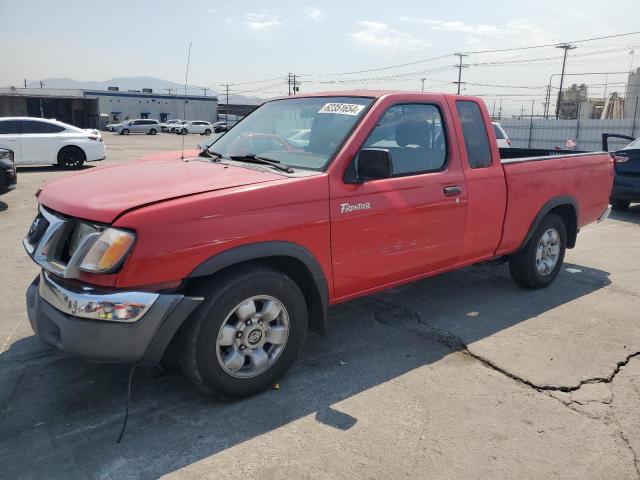 1N6DD26S1YC313138 - 2000 NISSAN FRONTIER KING CAB XE RED photo 1