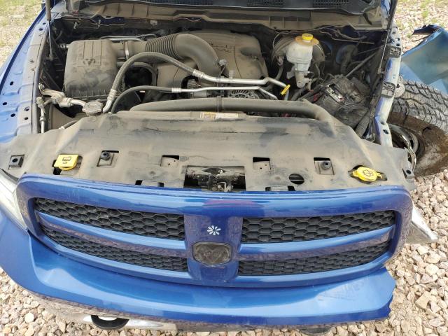 1C6RR7GT6GS216558 - 2016 RAM 1500 SLT ლურჯი ფოტო 11