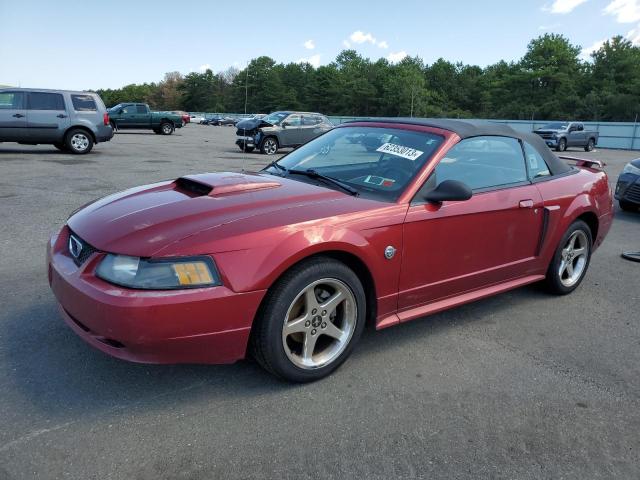 1FAFP45X34F231468 - 2004 FORD MUSTANG GT RED photo 1