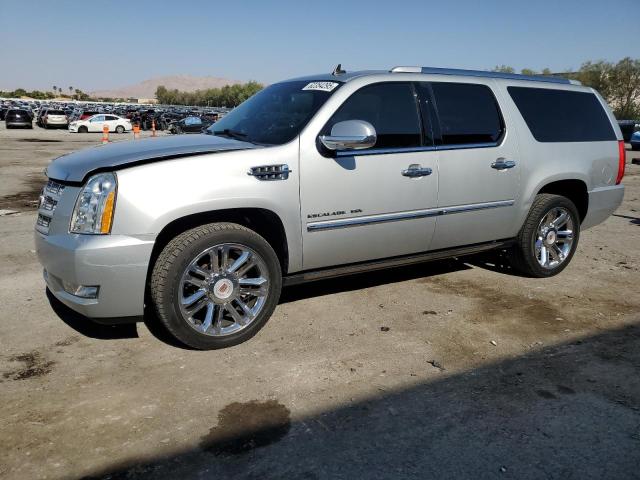 1GYS4KEF0DR252218 - 2013 CADILLAC ESCALADE ESV PLATINUM ვერცხლისფერი ფოტო 1
