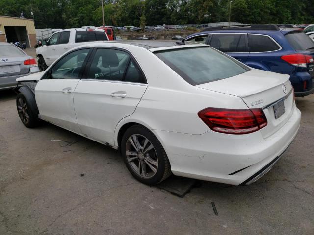 WDDHF9HB3EA917002 - 2014 MERCEDES-BENZ E 250 BLUETEC WHITE photo 2