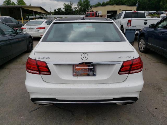 WDDHF9HB3EA917002 - 2014 MERCEDES-BENZ E 250 BLUETEC WHITE photo 6