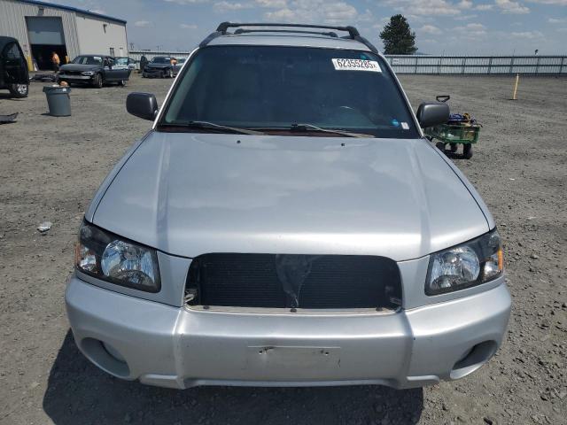 JF1SG65623H745476 - 2003 SUBARU FORESTER 2.5XS Plata foto 5