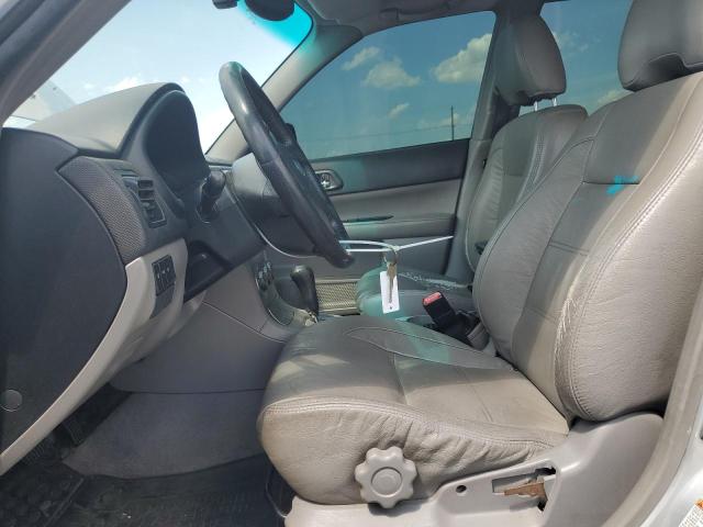 JF1SG65623H745476 - 2003 SUBARU FORESTER 2.5XS Plata foto 7