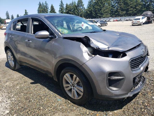 KNDPM3AC7K7510126 - 2019 KIA SPORTAGE LX SILVER photo 4