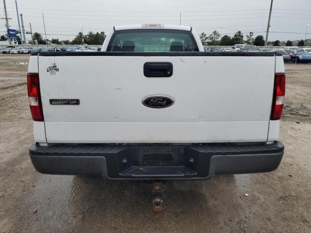 1FTRF12205NB73425 - 2005 FORD F150 WHITE photo 6