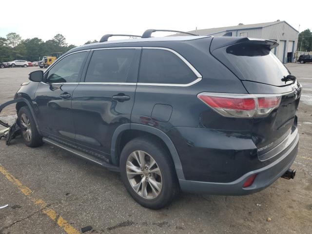 5TDKKRFH0FS073573 - 2015 TOYOTA HIGHLANDER XLE BLACK photo 2