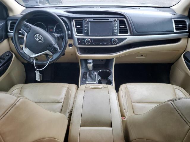 5TDKKRFH0FS073573 - 2015 TOYOTA HIGHLANDER XLE BLACK photo 8