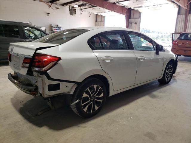 19XFB2F91DE224249 - 2013 HONDA CIVIC EXL WHITE photo 3