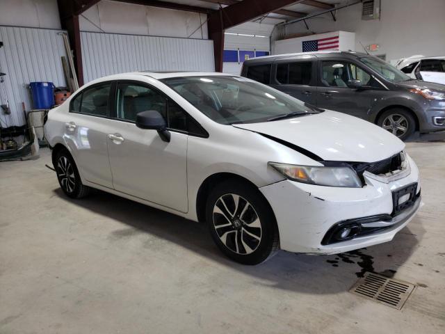 19XFB2F91DE224249 - 2013 HONDA CIVIC EXL WHITE photo 4