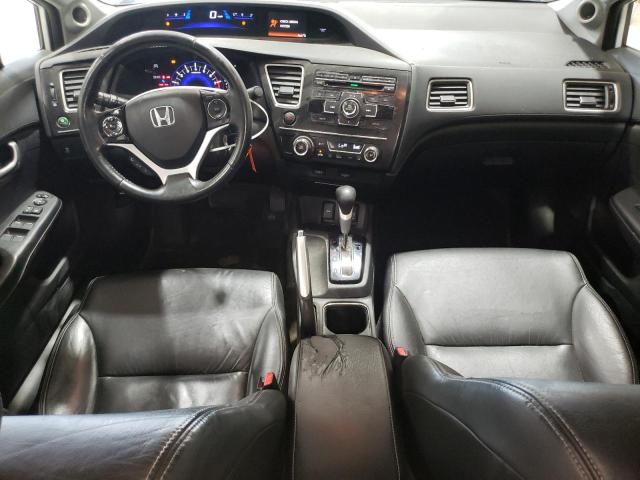 19XFB2F91DE224249 - 2013 HONDA CIVIC EXL WHITE photo 8